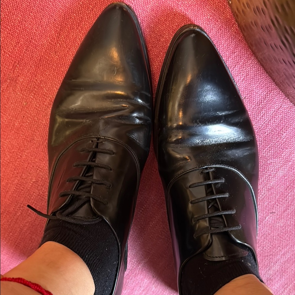 Classic Jil Sander Black Women's Dress Shoes